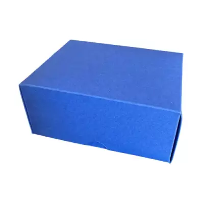 13x10x6cm Renkli Karton Kutu - Lacivert - 3