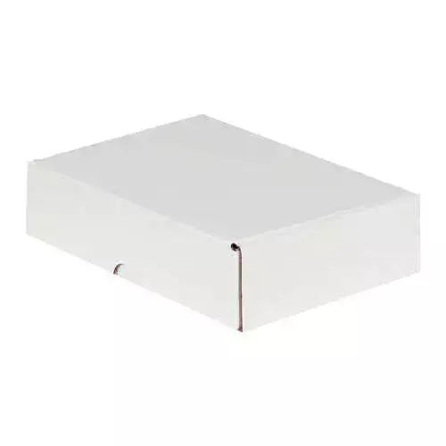 23x14x8cm Kutu - 0,8 Desi Kutu - Kilitli Kutu - Beyaz - 3