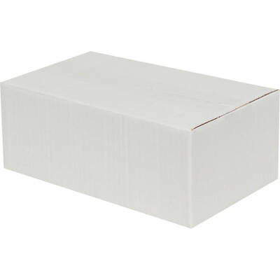 25x15x10cm Koli - 1,3 Desi Koli - Tek Oluklu Koli - Beyaz - 1