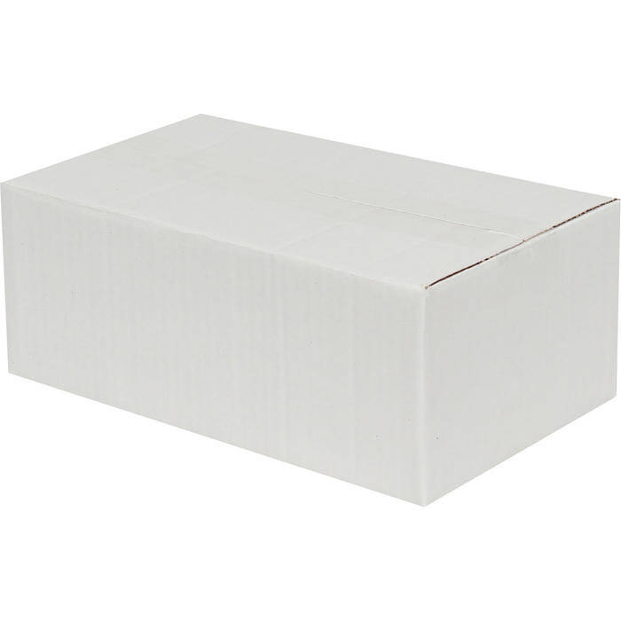 25x15x10cm Koli - 1,3 Desi Koli - Tek Oluklu Koli - Beyaz - 1