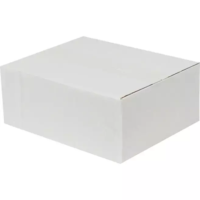 25x20x10cm Koli - 1,7 Desi Koli - Tek Oluklu Koli - Beyaz - 1