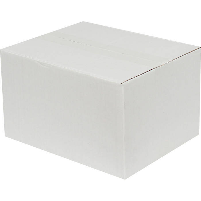25x20x15cm Koli - 2,5 Desi Koli - Tek Oluklu Beyaz Koli - 2