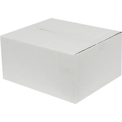 30x25x15cm Koli - 3,8 Desi Koli - Tek Oluklu Koli - Beyaz - 2