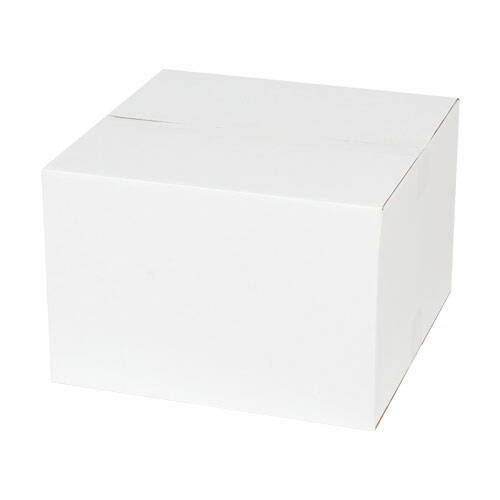 30x30x20cm Koli - 6 Desi Koli - Tek Oluklu Koli - Beyaz - 1