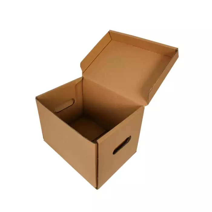 32,5x23,5x23cm Kutu - 6 Desi Kutu - Çift Oluklu Arşiv Kutusu - 1