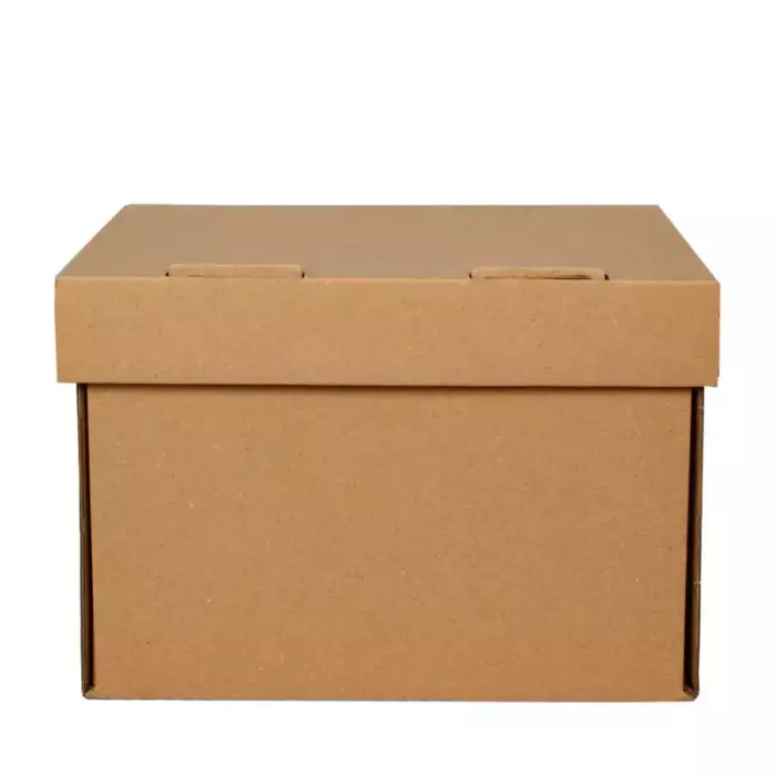 32,5x23,5x23cm Kutu - 6 Desi Kutu - Çift Oluklu Arşiv Kutusu - 3