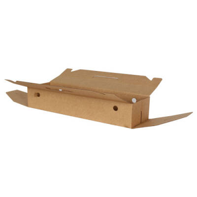 39x11,5x7cm Kutu - 1 Desi Kutu - Lahmacun Kutusu - Kraft - 