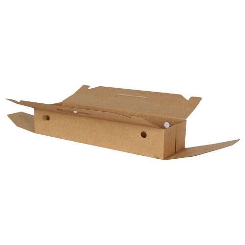 39x11,5x7cm Kutu - 1 Desi Kutu - Lahmacun Kutusu - Kraft - 1