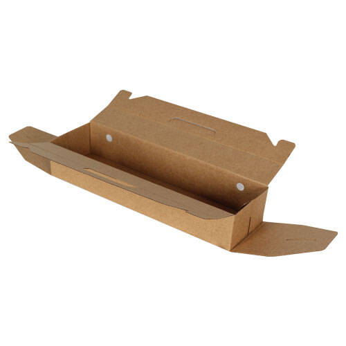39x11,5x7cm Kutu - 1 Desi Kutu - Lahmacun Kutusu - Kraft - 2