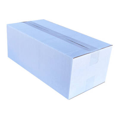 40x20x15cm Koli - 4 Desi Koli - Tek Oluklu Koli - Beyaz - 2