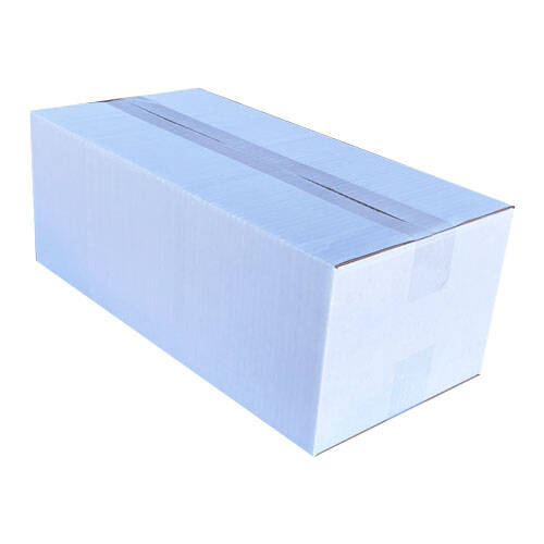 40x20x15cm Koli - 4 Desi Koli - Tek Oluklu Koli - Beyaz - 2