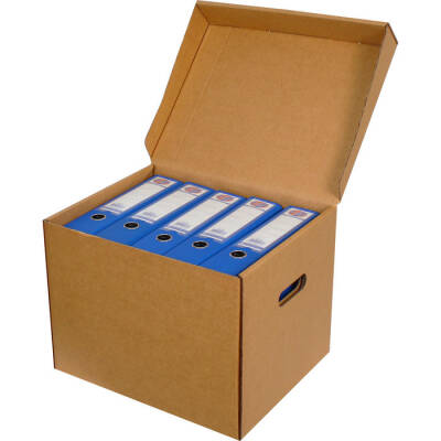 41x33x31cm Kutu - 14 Desi Kutu - Çift Oluklu Arşiv Kutusu - 2