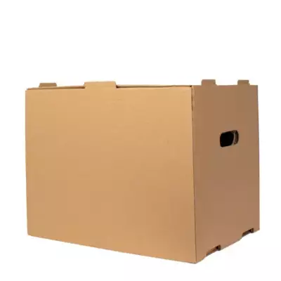 42,5x30x33cm Kutu - 14 Desi Kutu - Arşiv Kutusu - Kraft - 4